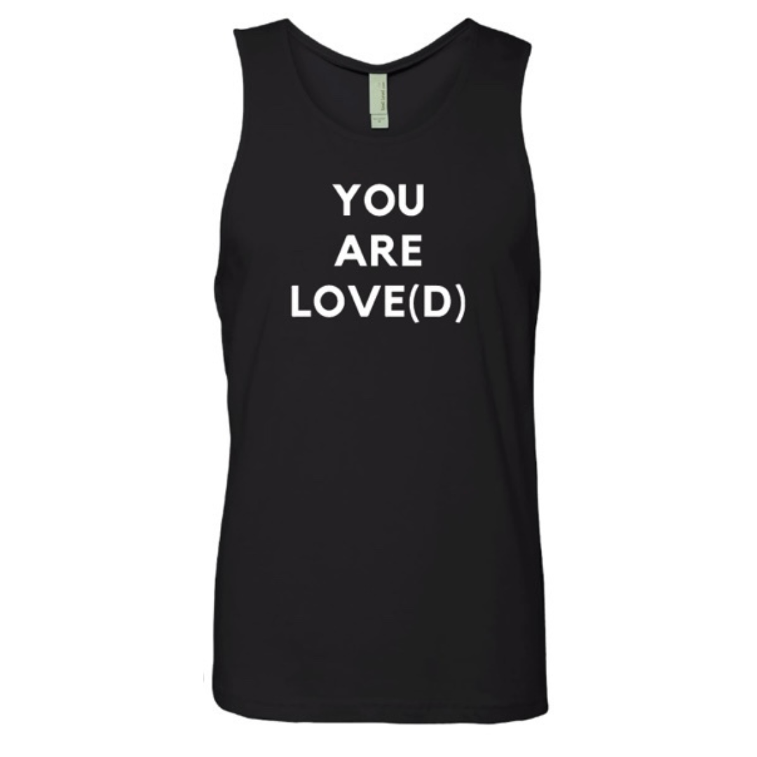 YOU ARE LOVE(D) unisex tank top