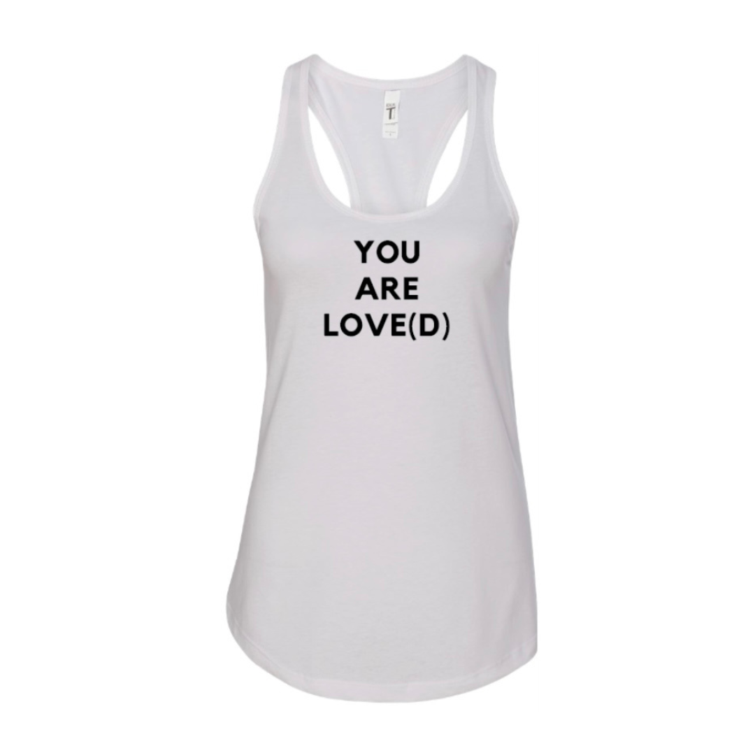 YOU ARE LOVE(D) women's tank top