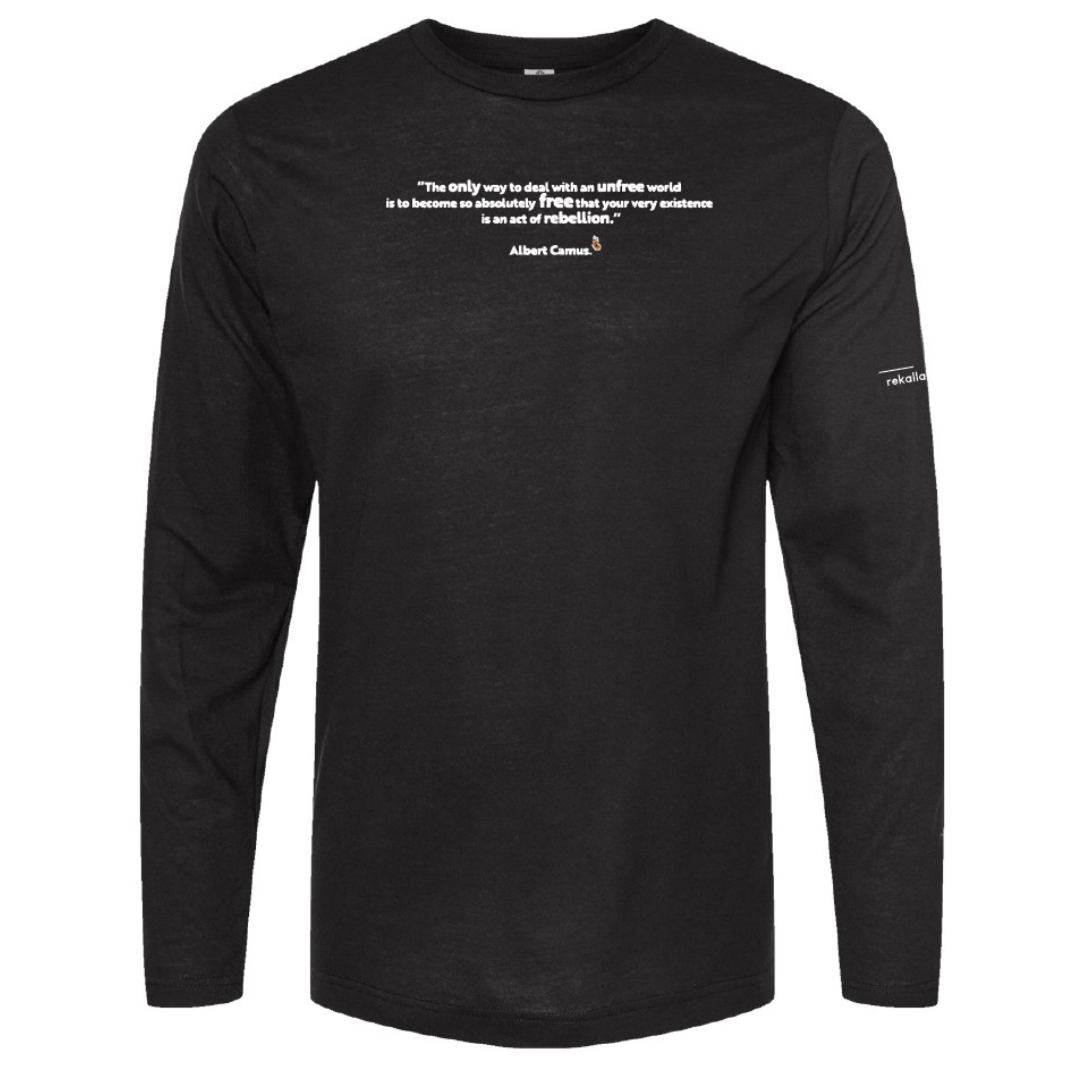 ALBERT CAMUS QUOTE long sleeve shirt