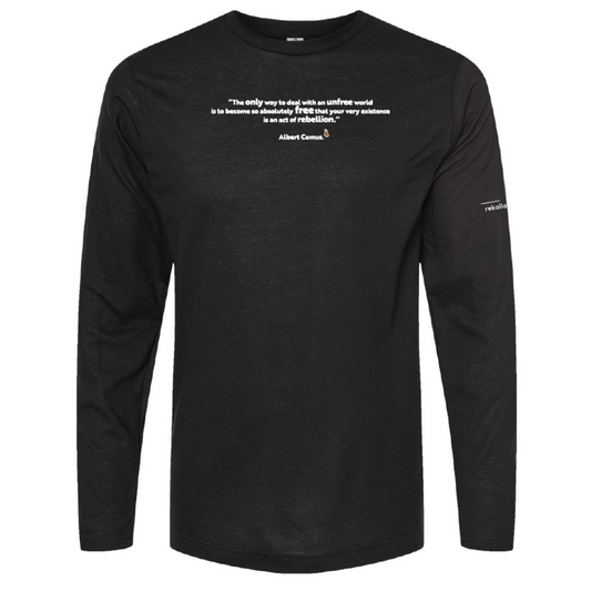 ALBERT CAMUS QUOTE long sleeve shirt