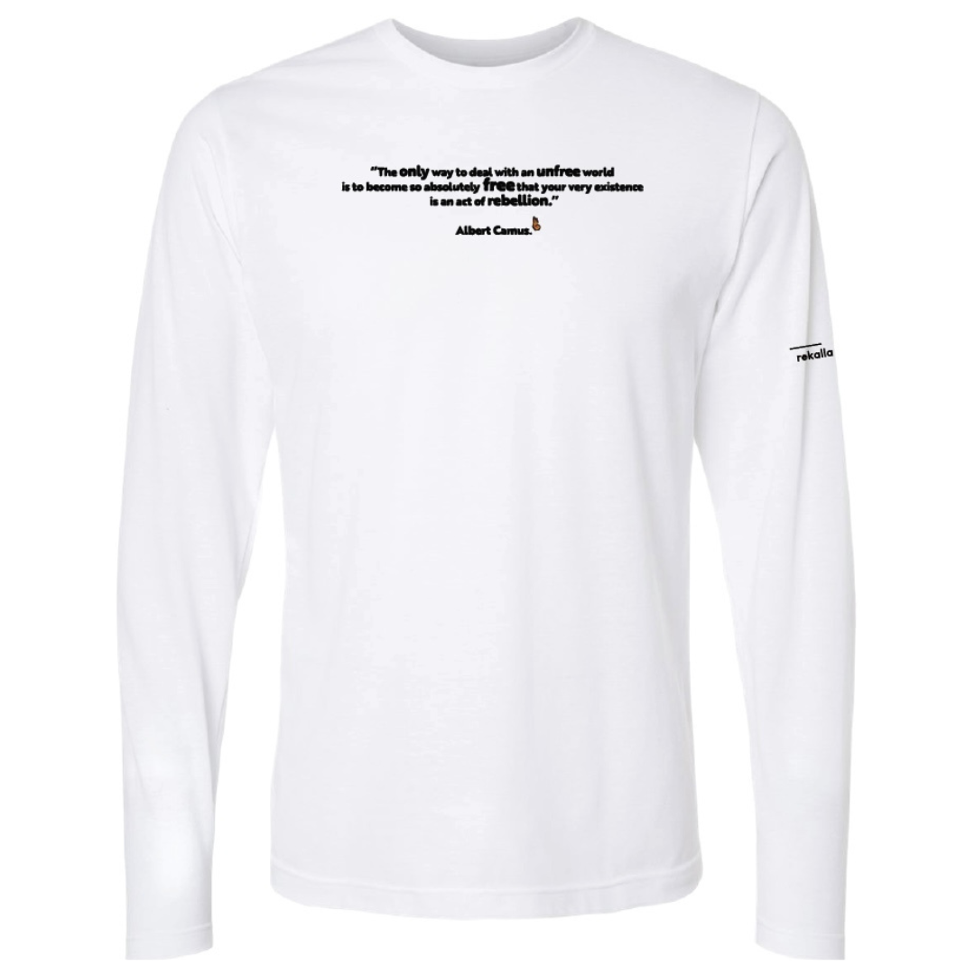 ALBERT CAMUS QUOTE long sleeve shirt