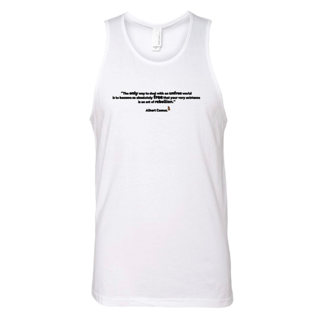 ALBERT CAMUS unisex tank top