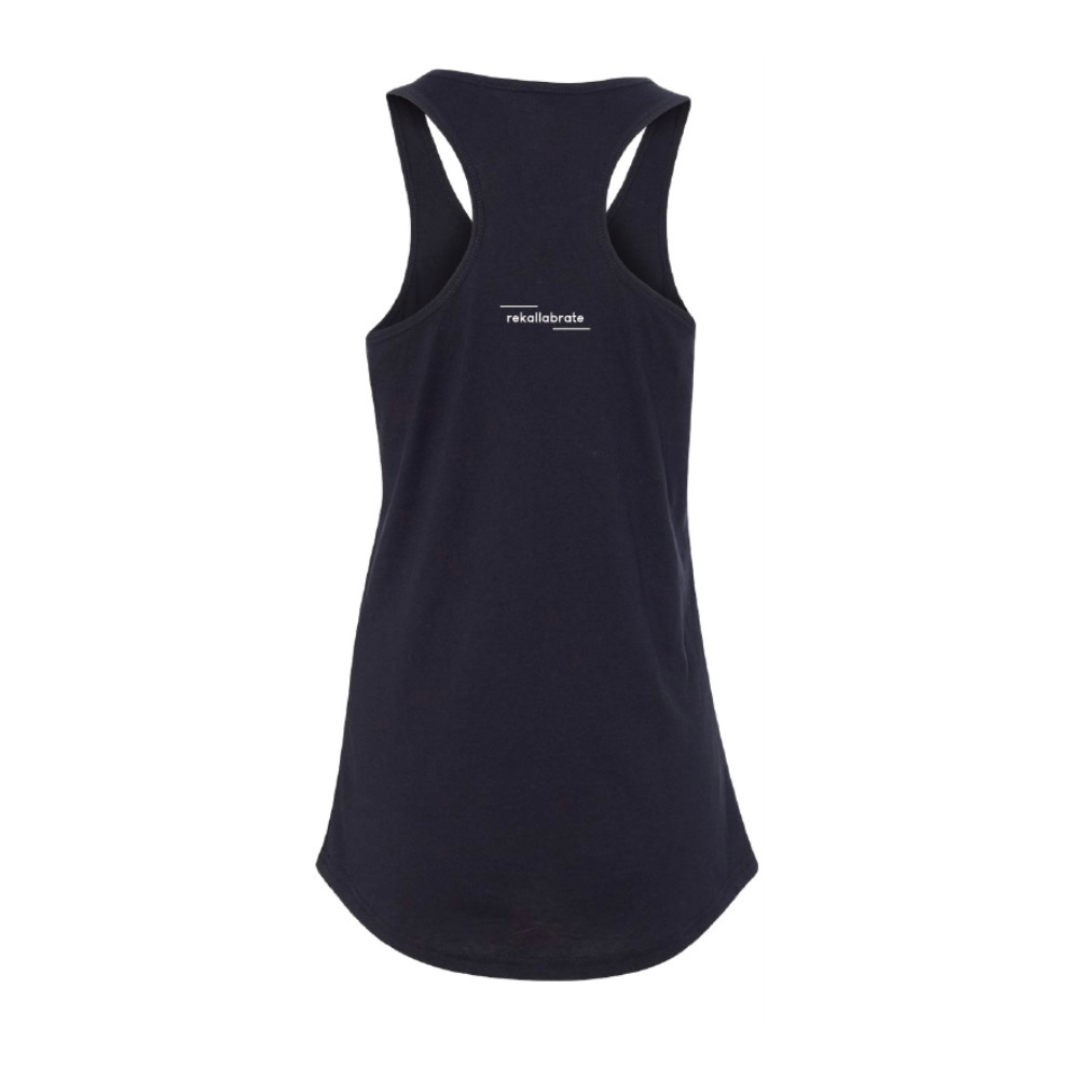 COVID IS THE FLU REBRANDED women's tank top