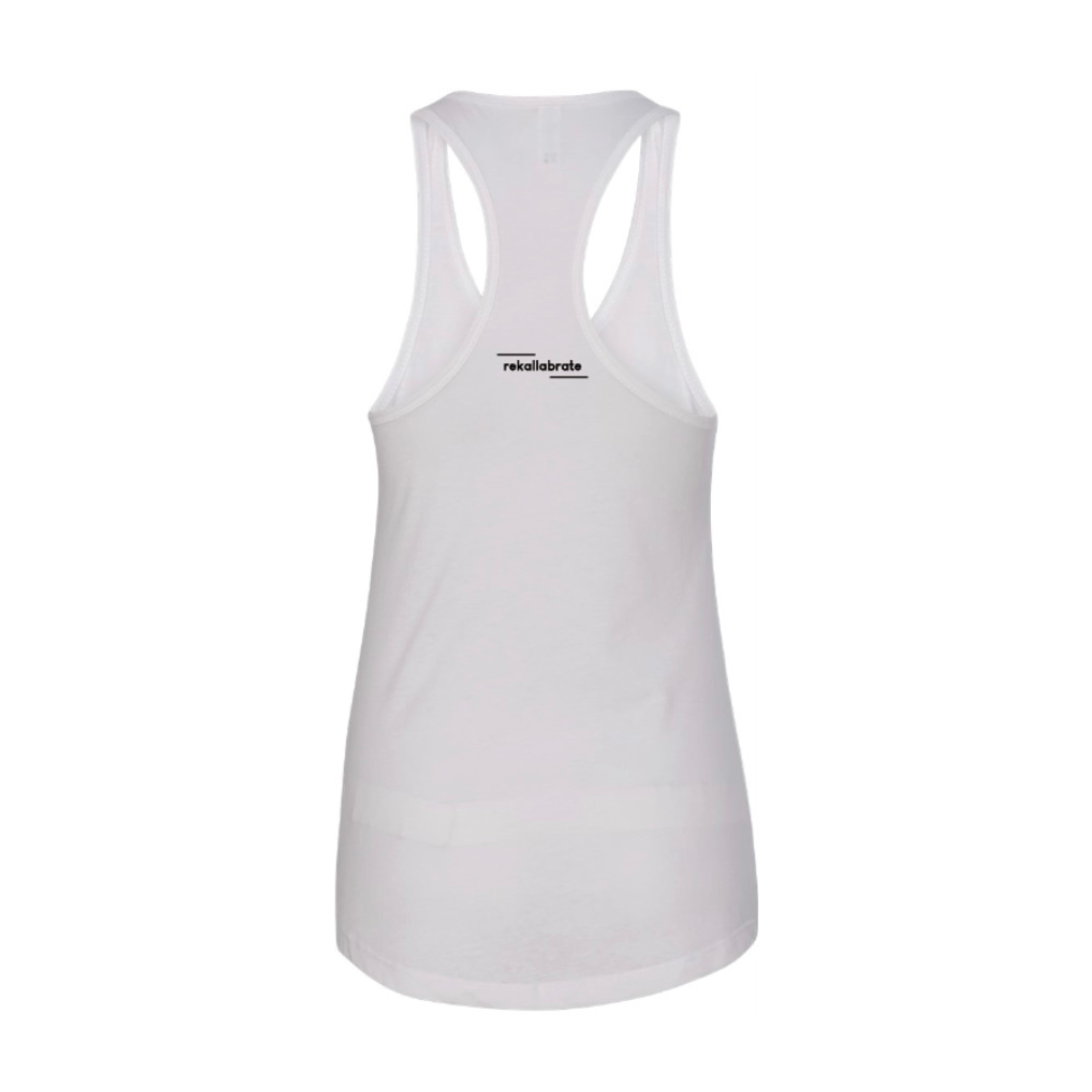 COVID IS THE FLU REBRANDED women's tank top