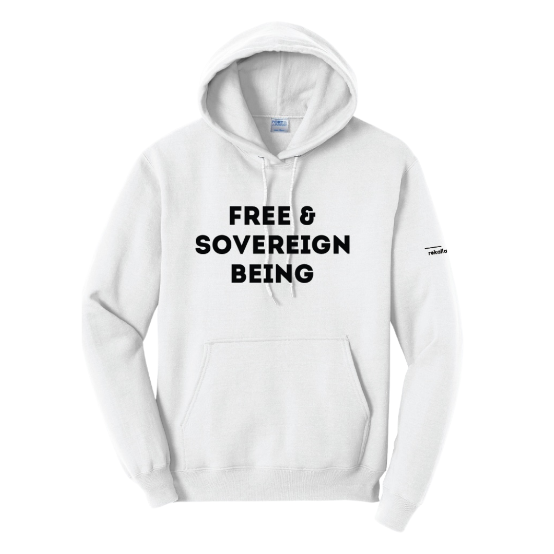 FREE & SOVEREIGN BEING hoodie