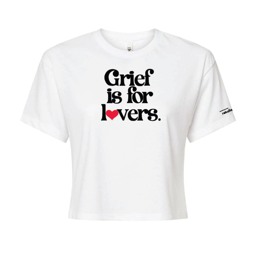 GRIEF IS FOR LOVERS crop tee