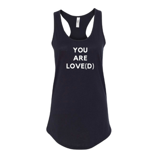 YOU ARE LOVE(D) women's tank top